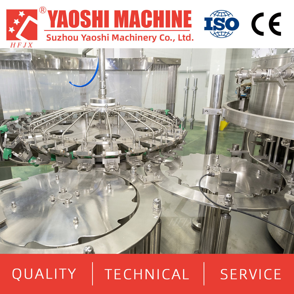 6000BPH Fully automatic carbonated soft drink (CSD) filling machine 