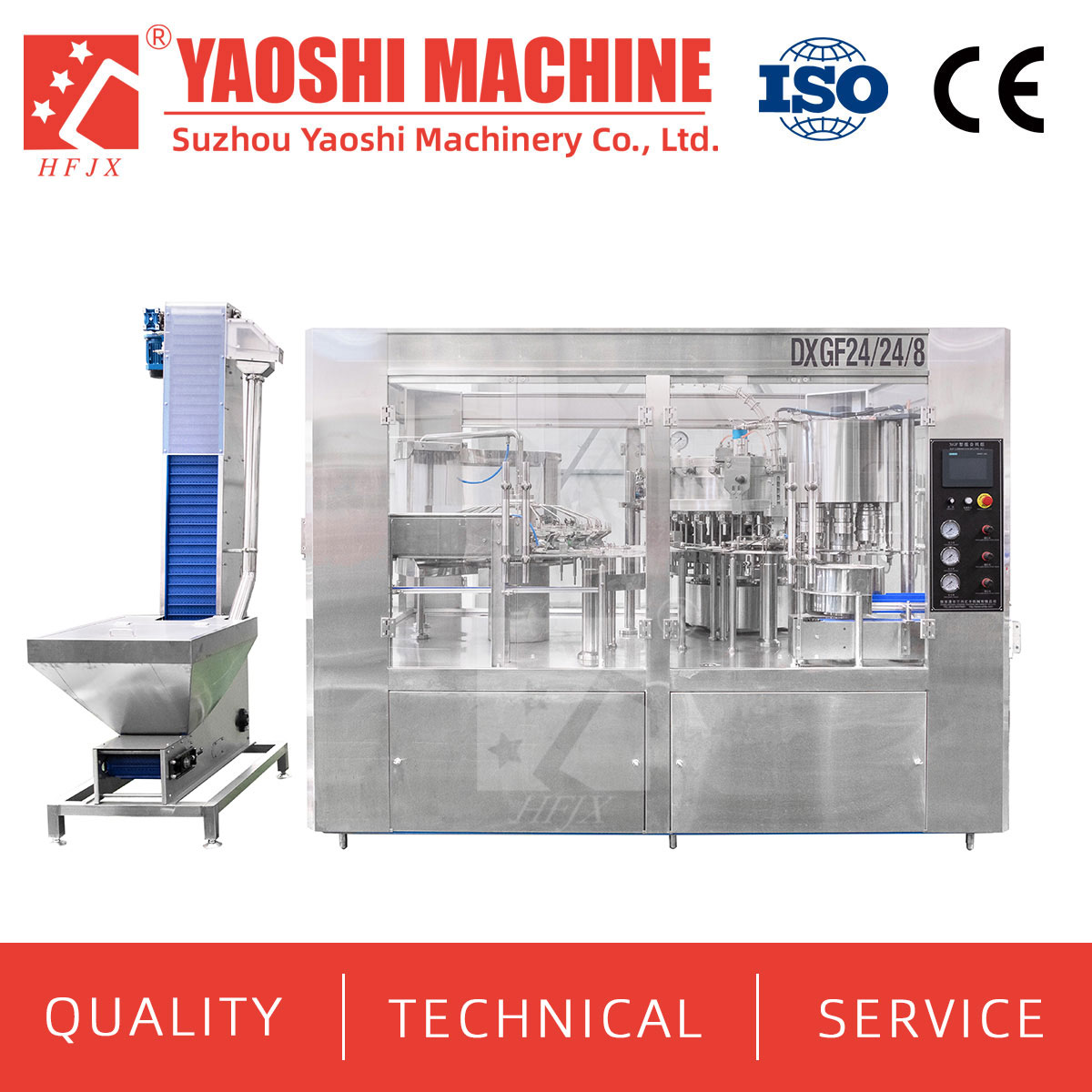 6000BPH Fully automatic carbonated soft drink (CSD) filling machine 