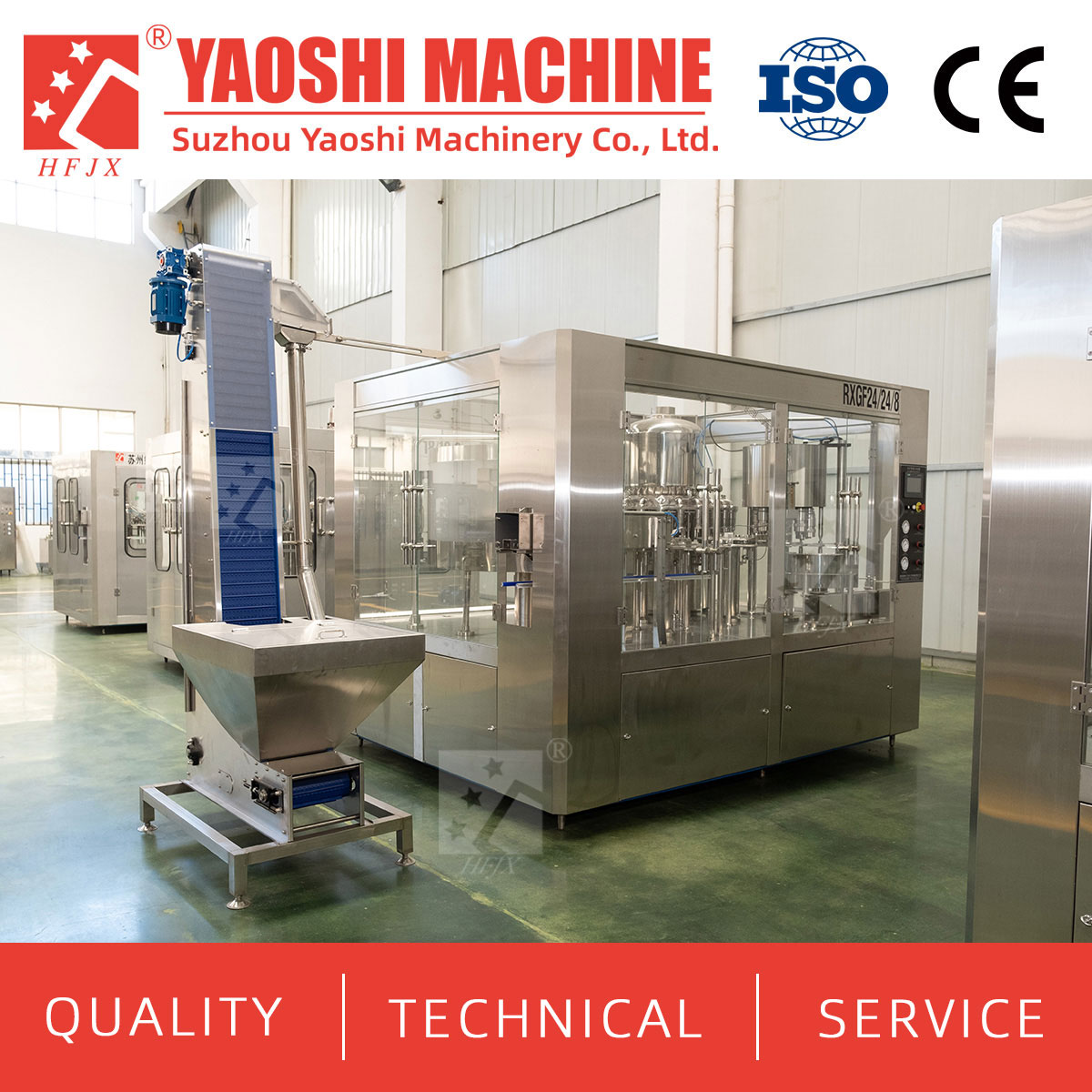 18000BPH Juice/Tea beverage high temperature hot filling machine