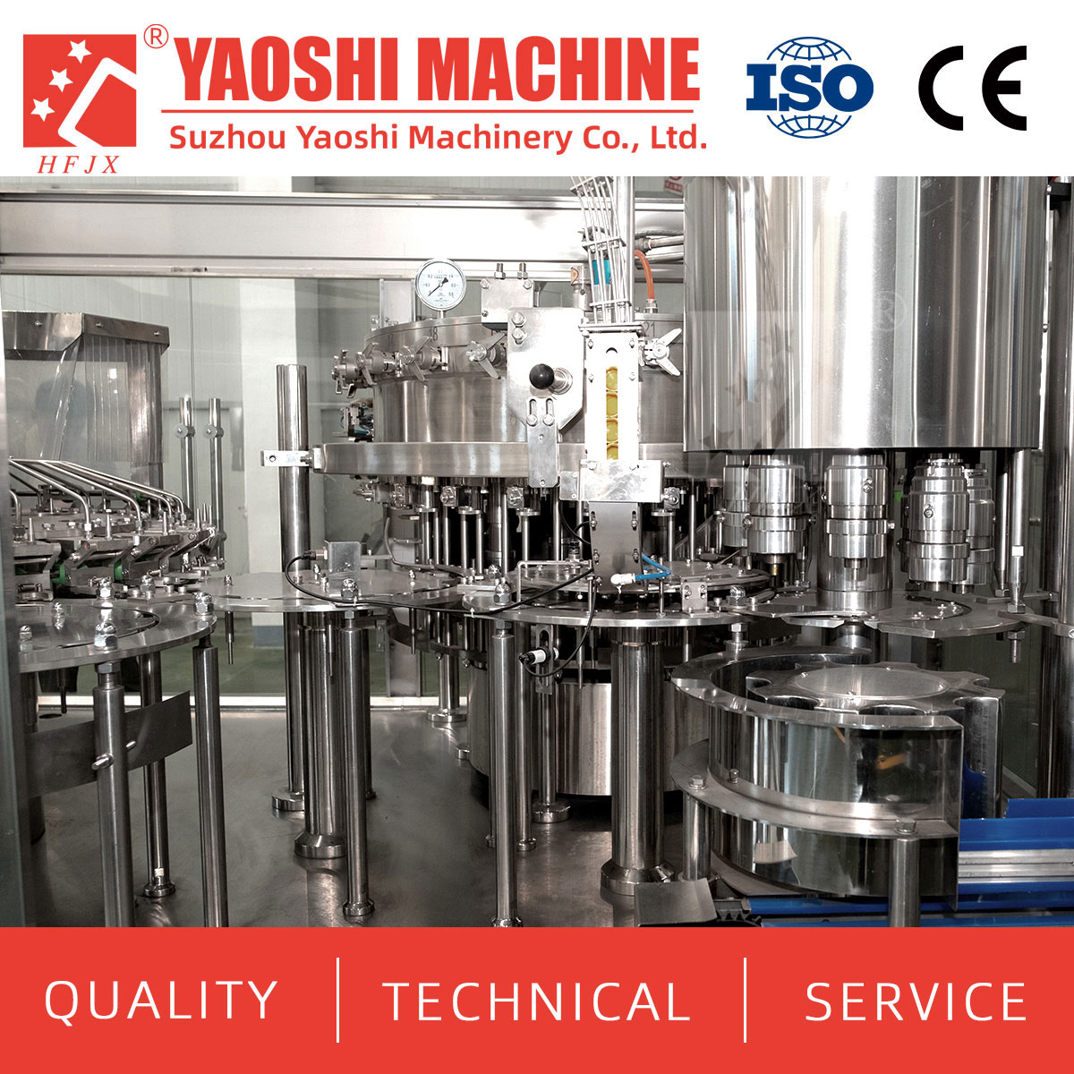 DXGF18-18-6-4 CSD Carbon dioxide filling machine