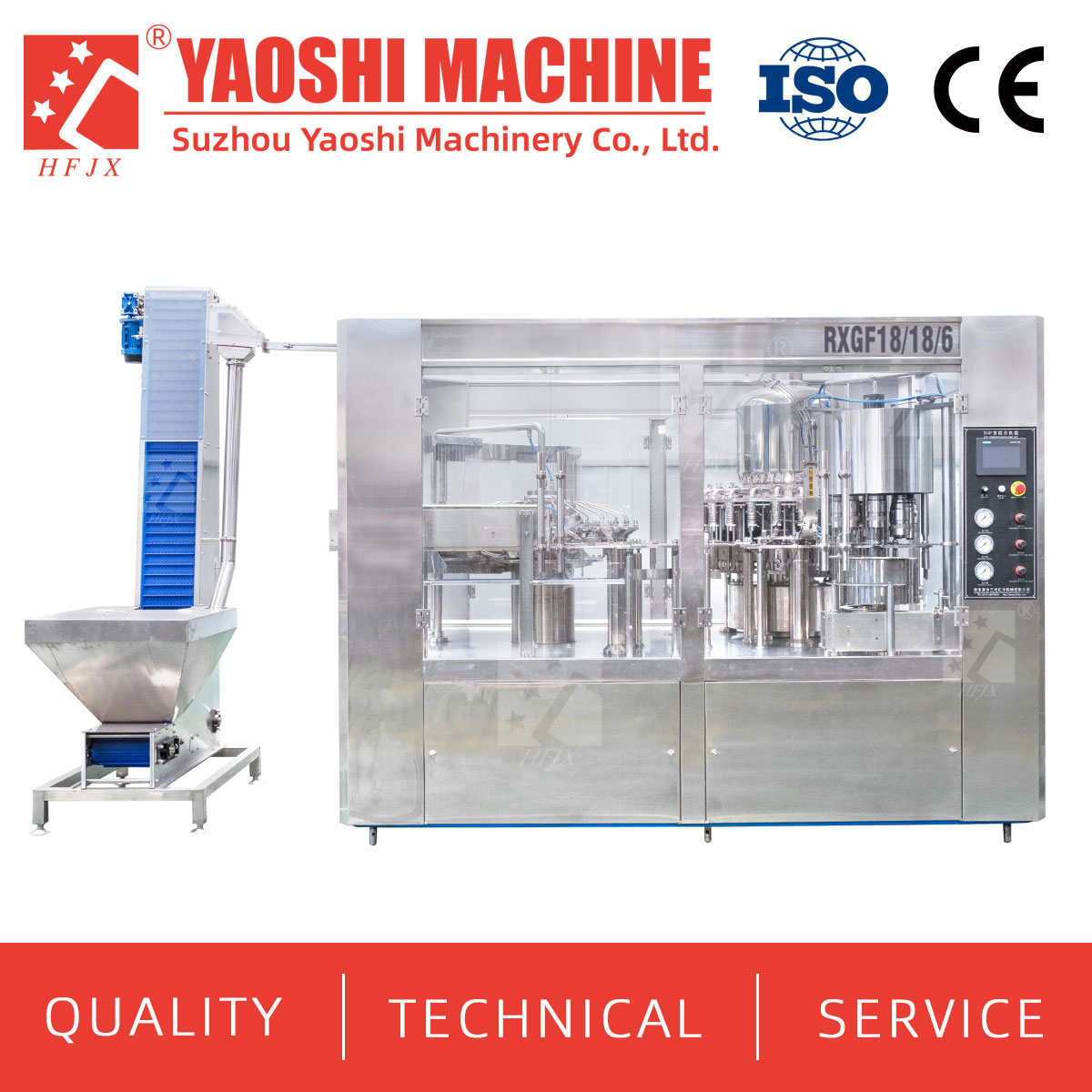 Juice beverage hot filling machine