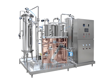 CO2 beverage mixer