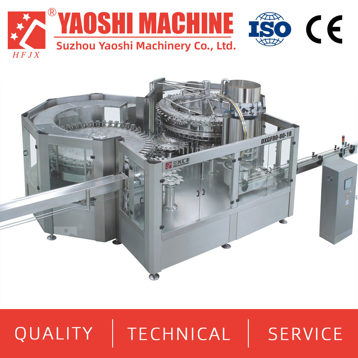 High-Speed, Reliable Filling Capping Systems